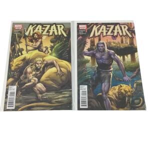 Marvel Limited Series Kazar 1 and 2 of Five 2011 Two Comic Bundle